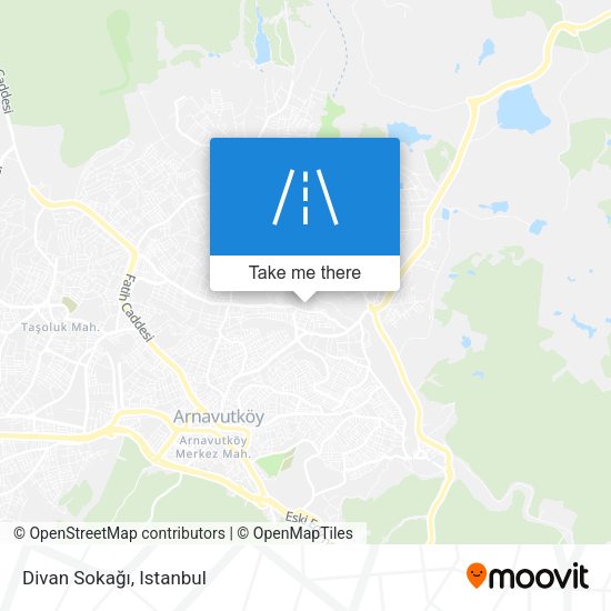 Divan Sokağı map