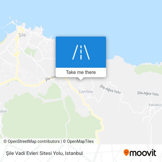 Şile Vadi Evleri Sitesi Yolu map