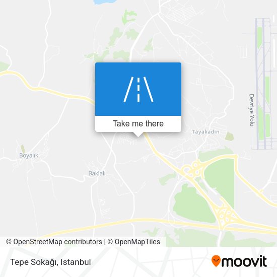 Tepe Sokağı map