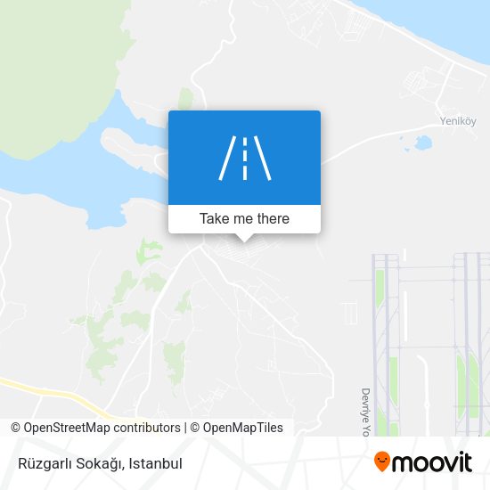 Rüzgarlı Sokağı map