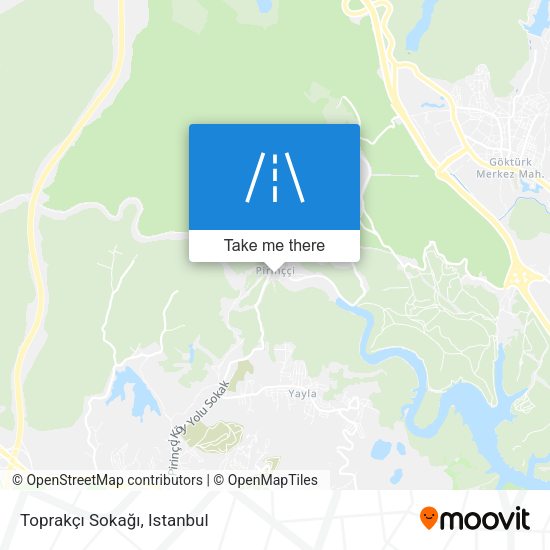 Toprakçı Sokağı map
