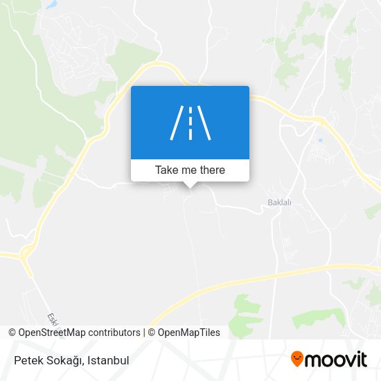 Petek Sokağı map