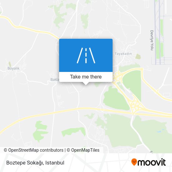 Boztepe Sokağı map