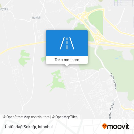 Üstündağ Sokağı map