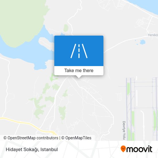 Hidayet Sokağı map