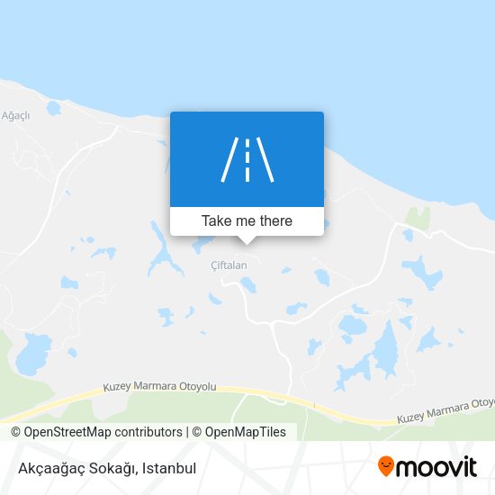Akçaağaç Sokağı map