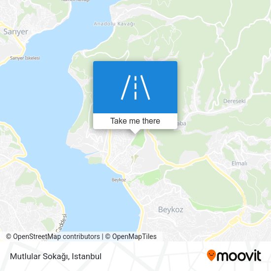 Mutlular Sokağı map
