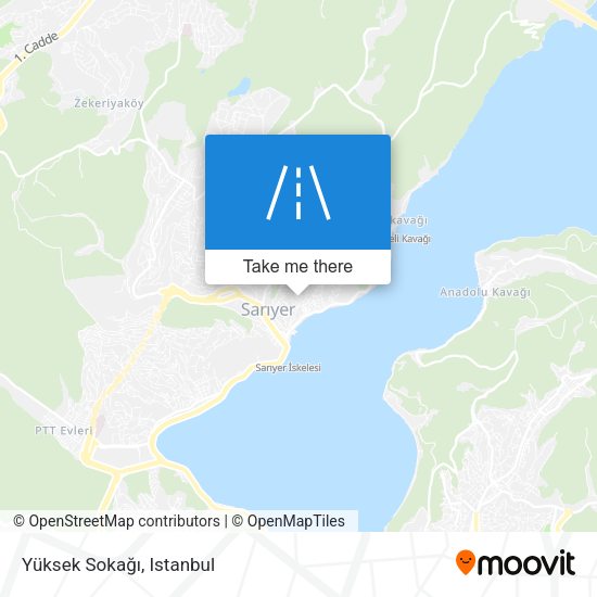 Yüksek Sokağı map