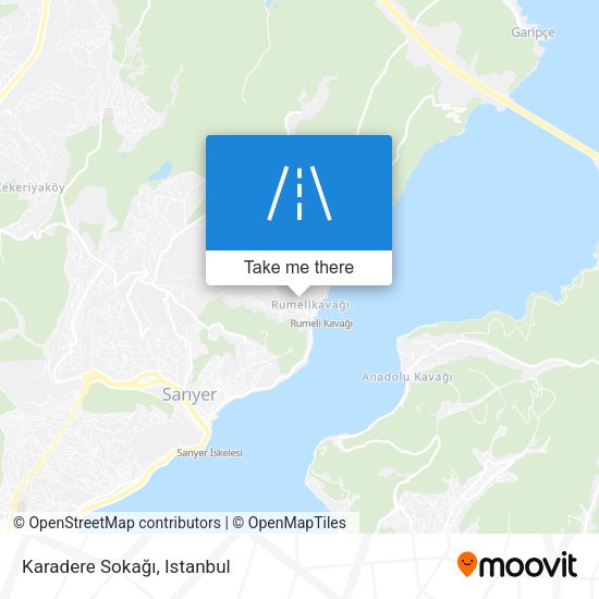 Karadere Sokağı map