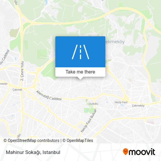 Mahinur Sokağı map