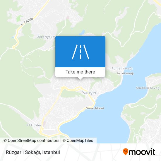 Rüzgarlı Sokağı map