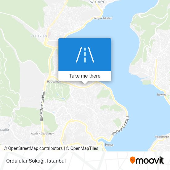 Ordulular Sokağı map