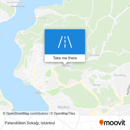 Palandöken Sokağı map