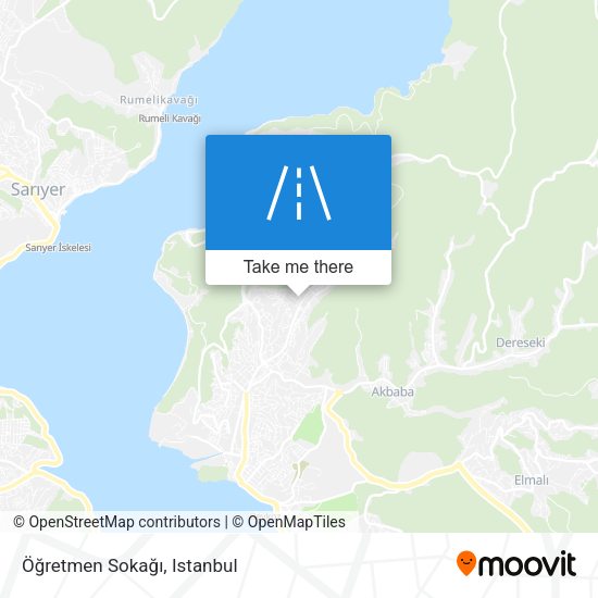 Öğretmen Sokağı map