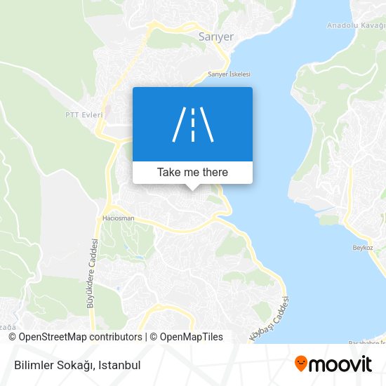 Bilimler Sokağı map