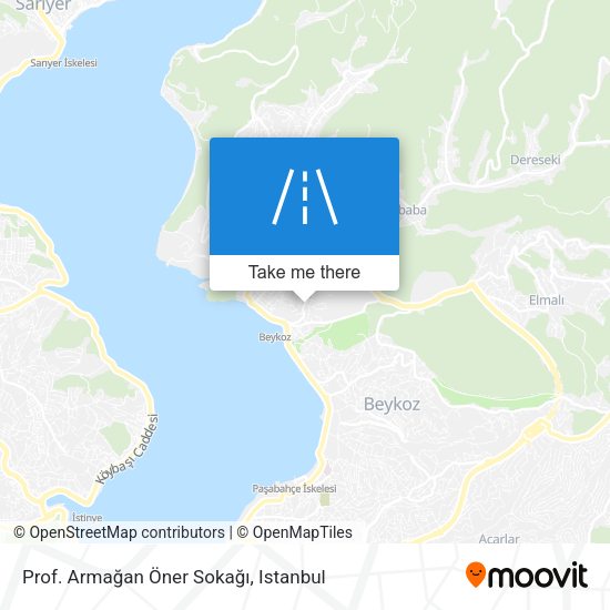 Prof. Armağan Öner Sokağı map
