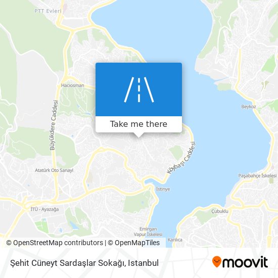 Şehit Cüneyt Sardaşlar Sokağı map