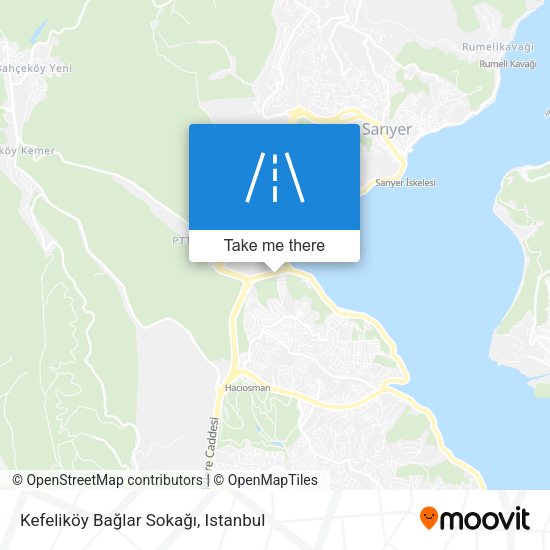 Kefeliköy Bağlar Sokağı map