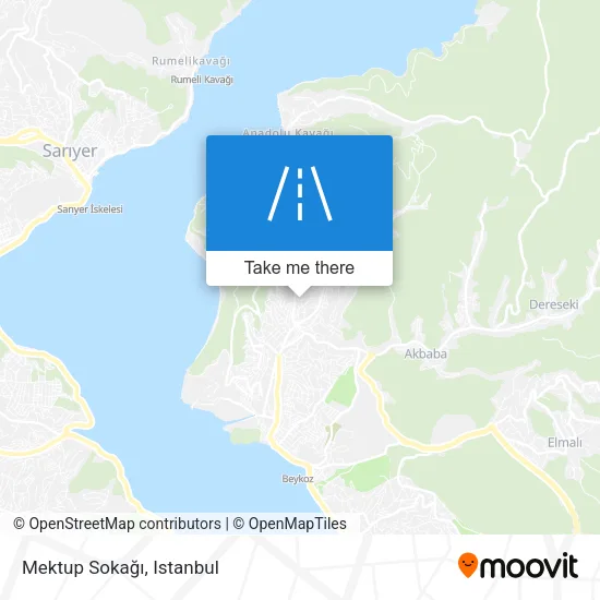 Mektup Sokağı map