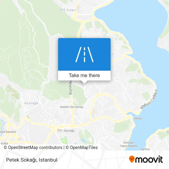 Petek Sokağı map