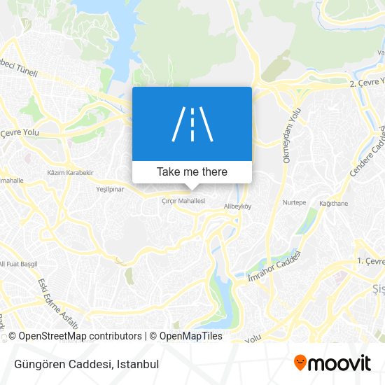 Güngören Caddesi map