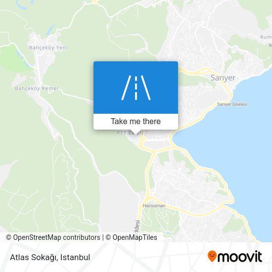Atlas Sokağı map