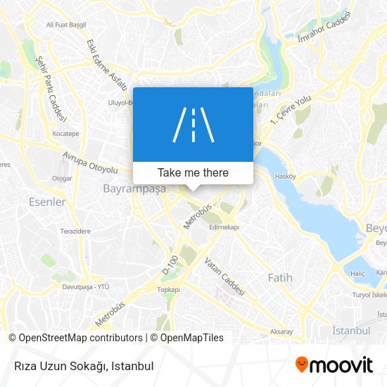 Rıza Uzun Sokağı map