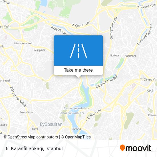 6. Karanfil Sokağı map