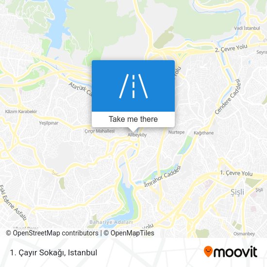 1. Çayır Sokağı map
