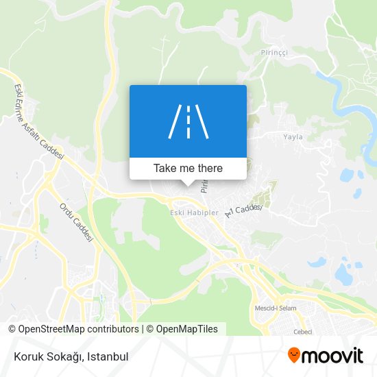 Koruk Sokağı map