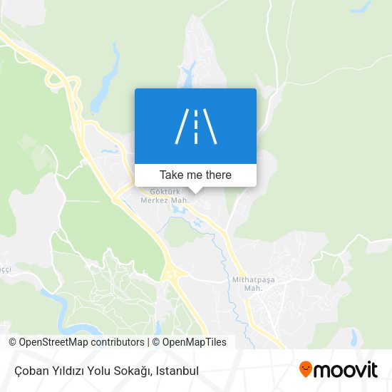 Çoban Yıldızı Yolu Sokağı map