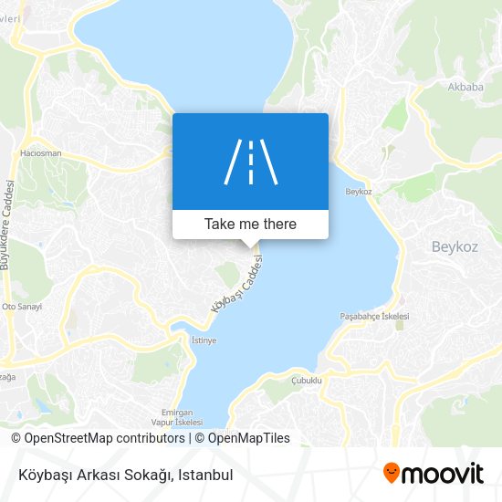 Köybaşı Arkası Sokağı map