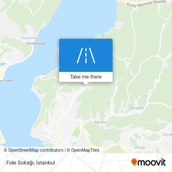 Fide Sokağı map