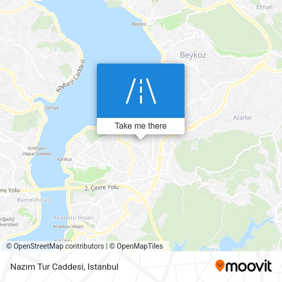 Nazım Tur Caddesi map