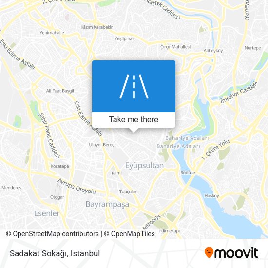Sadakat Sokağı map