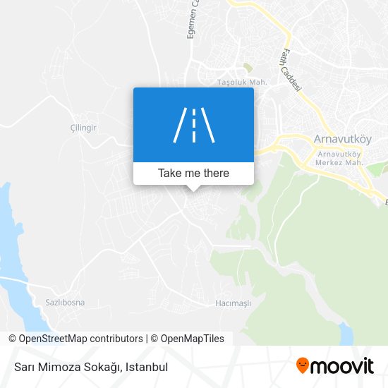 Sarı Mimoza Sokağı map