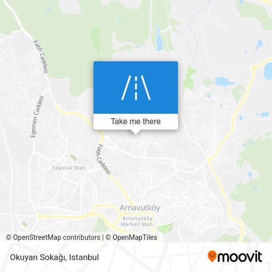 Okuyan Sokağı map