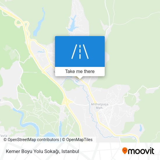 Kemer Boyu Yolu Sokağı map