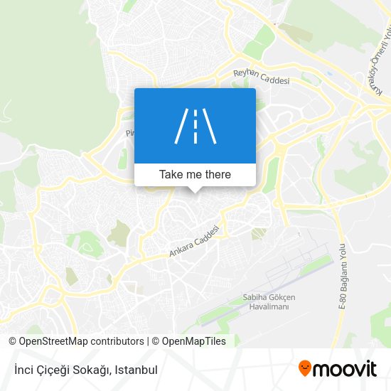 İnci Çiçeği Sokağı map