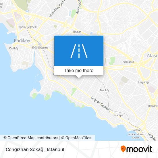 Cengizhan Sokağı map