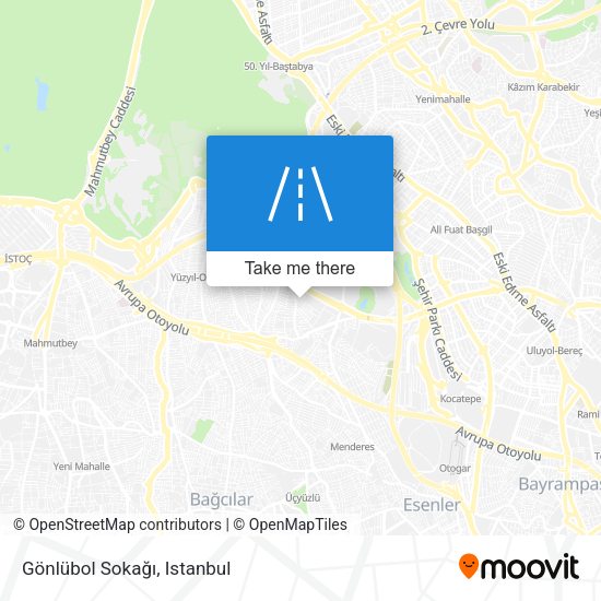 Gönlübol Sokağı map