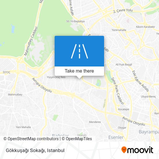 Gökkuşağı Sokağı map