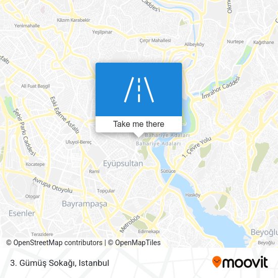 3. Gümüş Sokağı map
