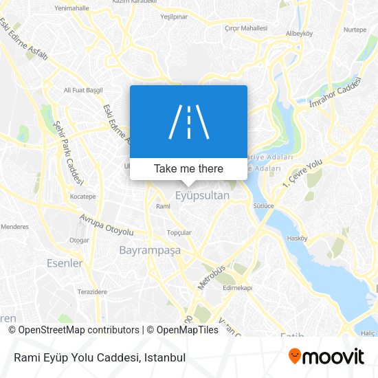 Rami Eyüp Yolu Caddesi map