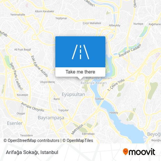 Arifağa Sokağı map