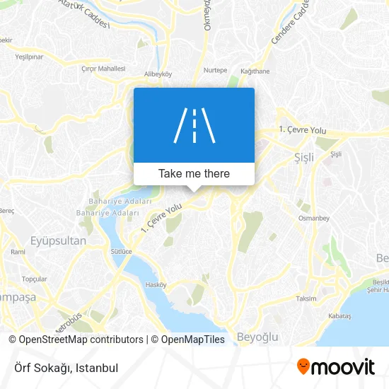 Örf Sokağı map