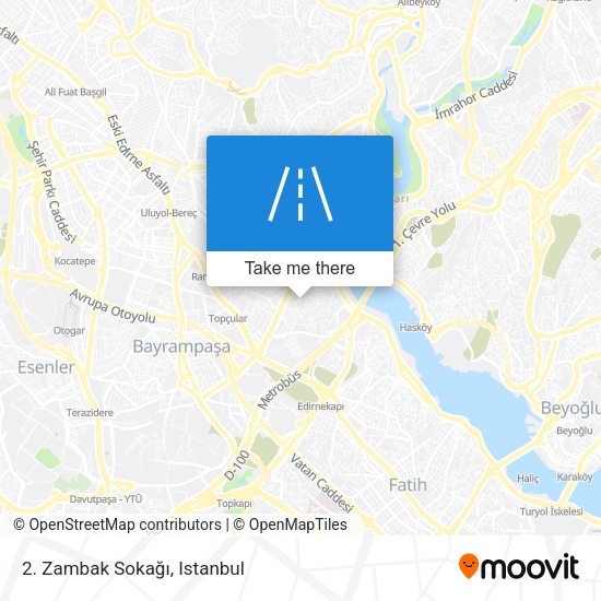 2. Zambak Sokağı map