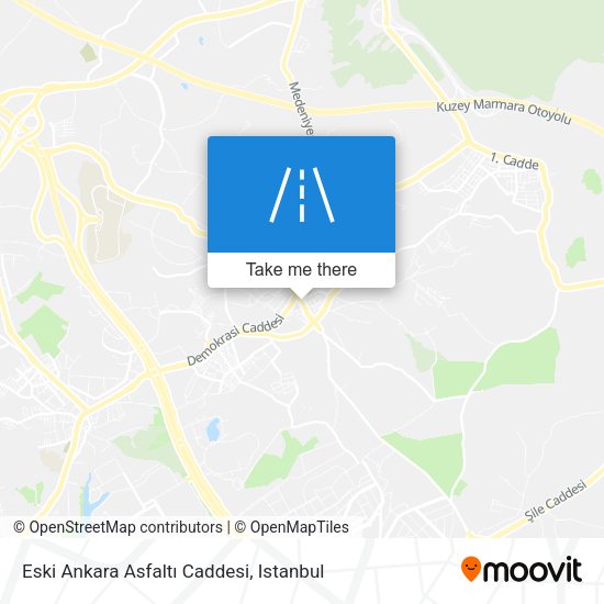 Eski Ankara Asfaltı Caddesi map