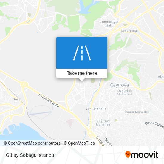 Gülay Sokağı map