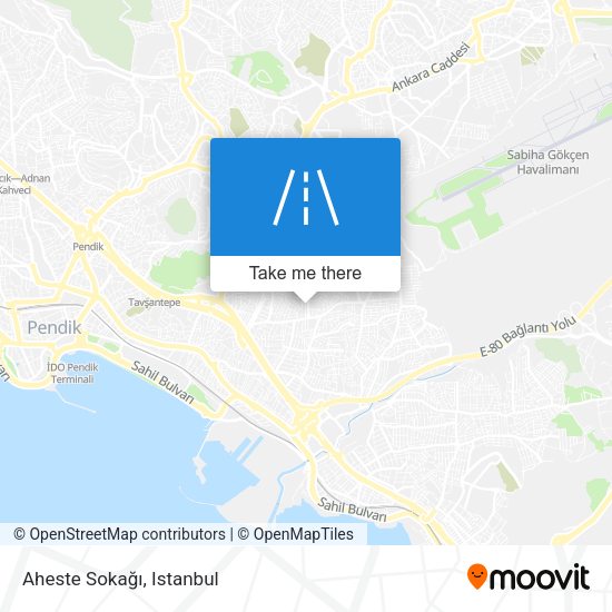 Aheste Sokağı map